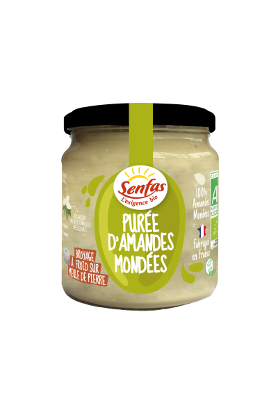 Purée d'amandes mondées bio - 1